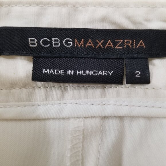 BCBG Brand culotte pants in white, size 2 - Picture 11 of 11